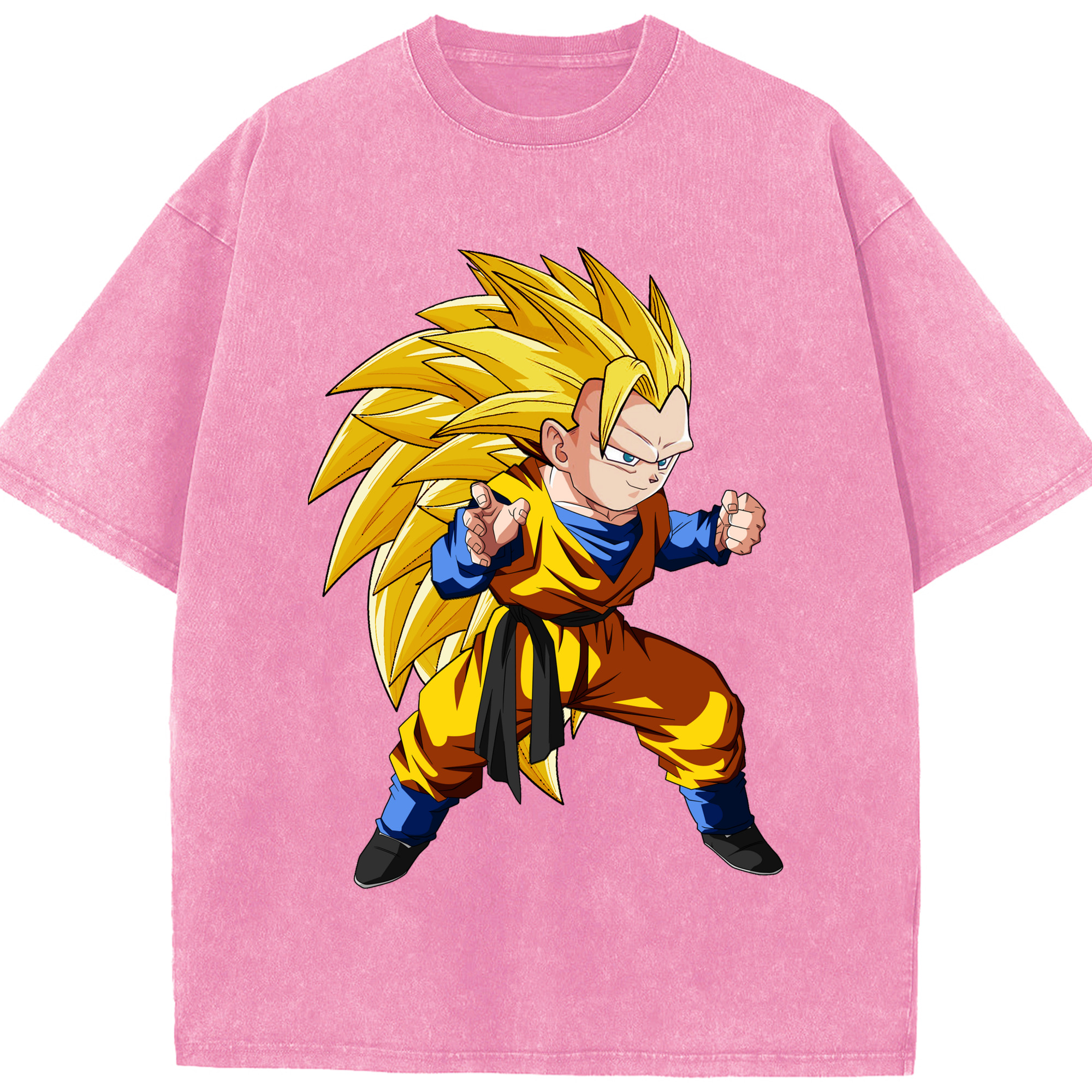 （画像用） ドラゴンボール ベジータ四世（Bejīta Yonsei）DRAGON BALL Vegeta IV 綿100% ヴィンテージ風 半袖Tシャツ（フロントプリント）